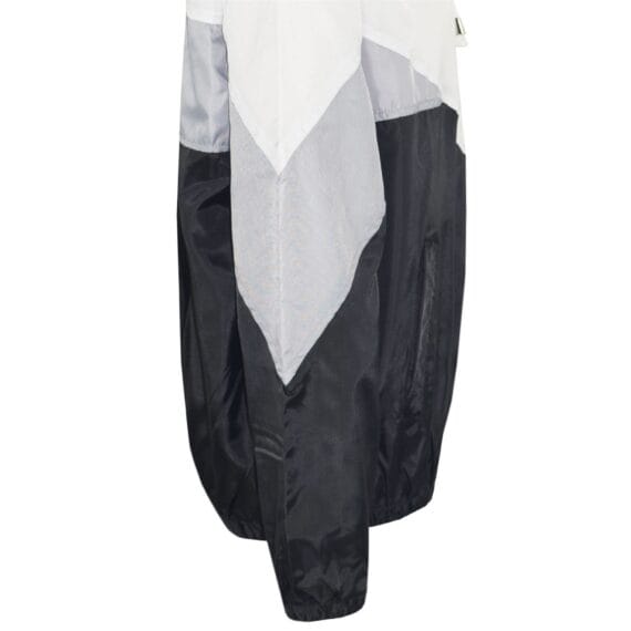 Girls Boys Windbreaker Waterproof Raincoat Jacket Lightweight Contrast Panels - Gambar 4